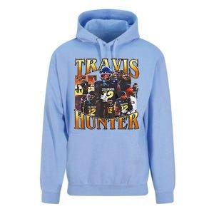 Travis Hunter Design 90s Graphic Funny Unisex Surf Hoodie