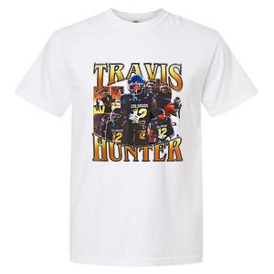 Travis Hunter Design 90s Graphic Funny Garment-Dyed Heavyweight T-Shirt