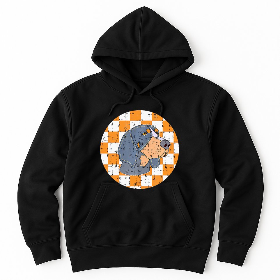 Tennessee Hound Dog Costume Tn Design Throwback Knoxville Hoodie