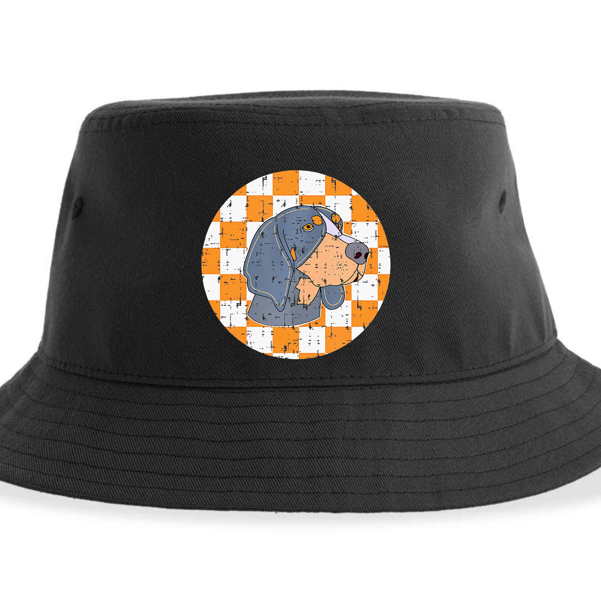 Tennessee Hound Dog Costume Tn Design Throwback Knoxville Sustainable Bucket Hat