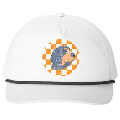 Tennessee Hound Dog Costume Tn Design Throwback Knoxville Snapback Five-Panel Rope Hat