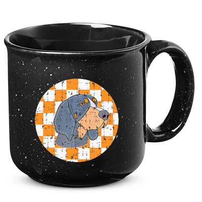 Tennessee Hound Dog Costume Tn Design Throwback Knoxville 15oz Campfire Ceramic Mug