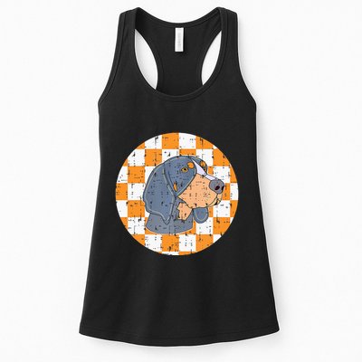 Tennessee Hound Dog Costume Tn Design Throwback Knoxville Womens Tank Top