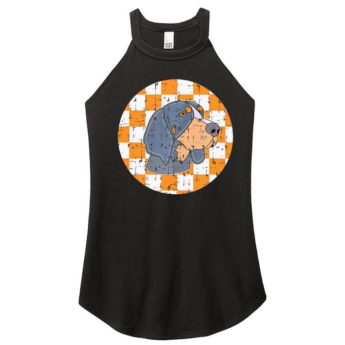 Tennessee Hound Dog Costume Tn Design Throwback Knoxville Women’s Perfect Tri Rocker Tank