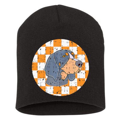 Tennessee Hound Dog Costume Tn Design Throwback Knoxville Short Acrylic Beanie