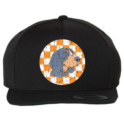 Tennessee Hound Dog Costume Tn Design Throwback Knoxville Wool Snapback Cap