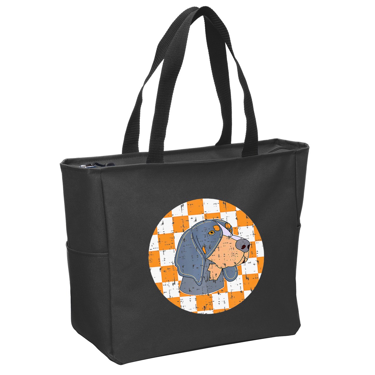 Tennessee Hound Dog Costume Tn Design Throwback Knoxville Zip Tote Bag