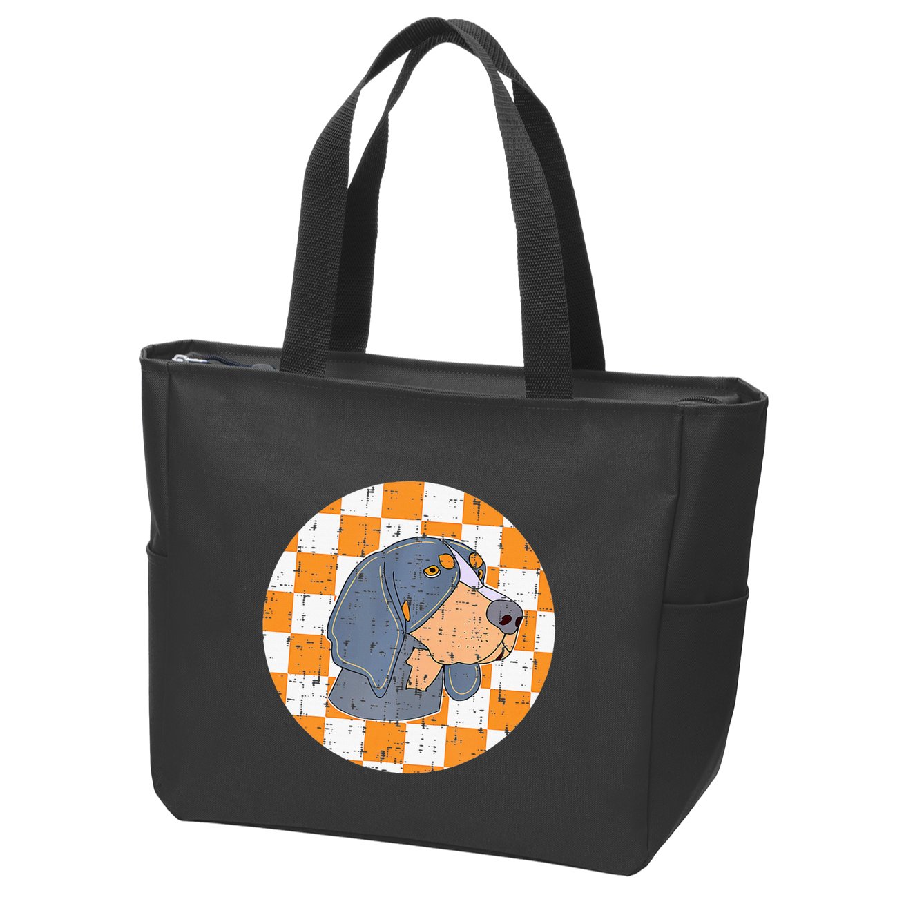 Tennessee Hound Dog Costume Tn Design Throwback Knoxville Zip Tote Bag
