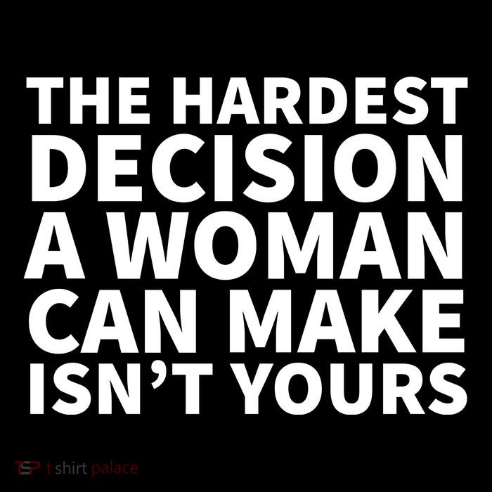 The Hardest Decision A Woman Can Make Isn't Yours Full Zip Hoodie