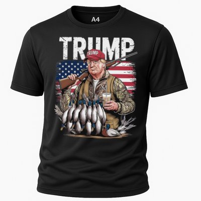 Trump Hunting Duck Hello Hunting Camo Hunting Performance Shirt