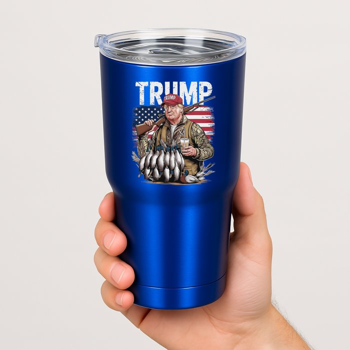 Trump Hunting Duck Hello Hunting Camo Hunting Tumbler