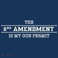 The 2nd Amendment Is My Gun Permit Tall T-Shirt