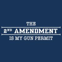 The 2nd Amendment Is My Gun Permit 16 in Basic Backpack