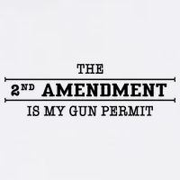 The 2nd Amendment Is My Gun Permit Garment-Dyed Sweatshirt