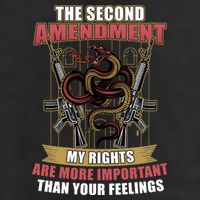 The 2nd Amendment My Rights Are More Important Than Your Feelings Cool Comfort Performance Bucket Hat