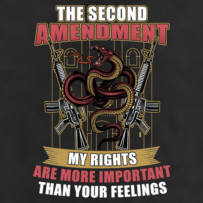 The 2nd Amendment My Rights Are More Important Than Your Feelings Cool Comfort Performance Bucket Hat
