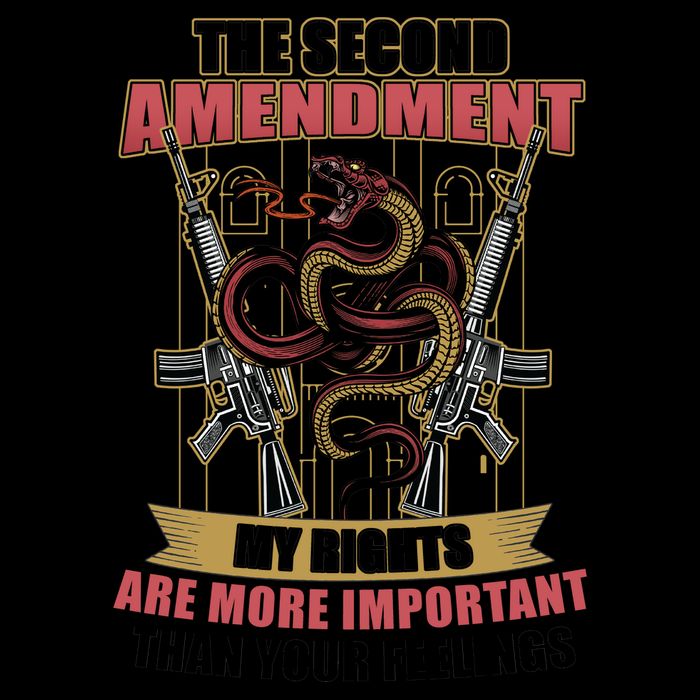 The 2nd Amendment My Rights Are More Important Than Your Feelings 16oz Travel Tumbler