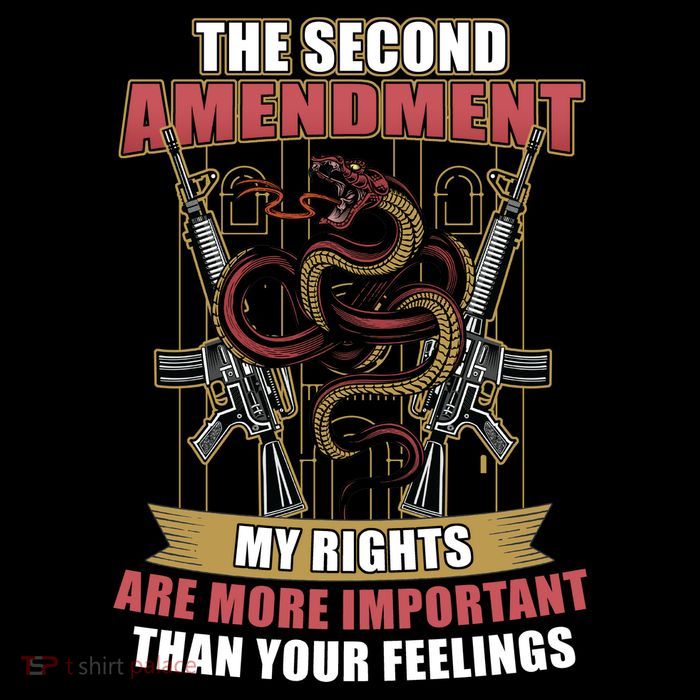 The 2nd Amendment My Rights Are More Important Than Your Feelings PosiCharge Competitor Tank
