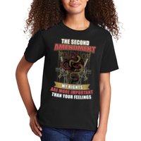 The 2nd Amendment My Rights Are More Important Than Your Feelings Kids T-Shirt