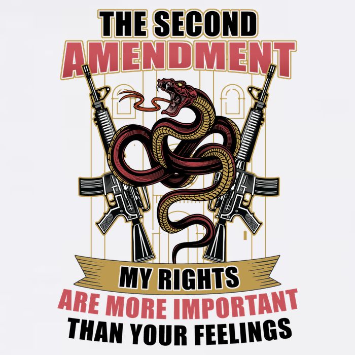 The 2nd Amendment My Rights Are More Important Than Your Feelings Garment-Dyed Sweatshirt