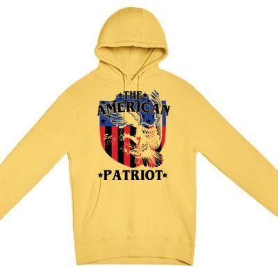 The American Patriot Est 1776 Premium Pullover Hoodie