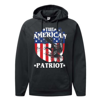 The American Patriot Est 1776 Performance Fleece Hoodie