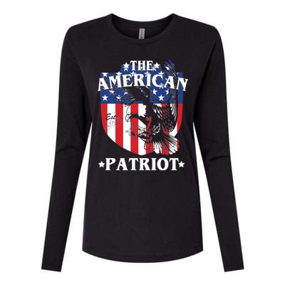 The American Patriot Est 1776 Womens Cotton Relaxed Long Sleeve T-Shirt