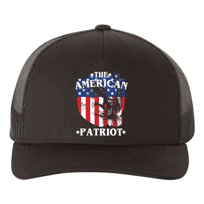 The American Patriot Est 1776 Yupoong Adult 5-Panel Trucker Hat