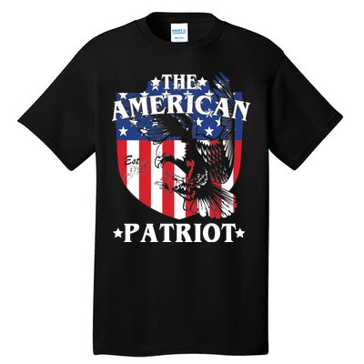 The American Patriot Est 1776 Tall T-Shirt