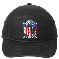 The American Patriot Est 1776 7-Panel Snapback Hat