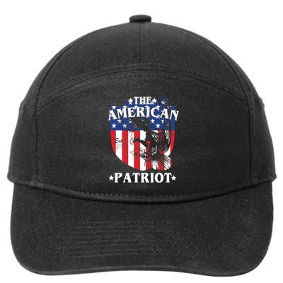 The American Patriot Est 1776 7-Panel Snapback Hat