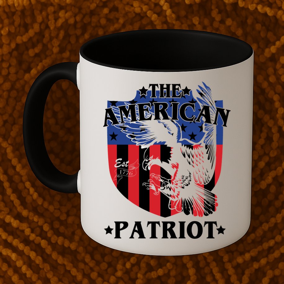 The American Patriot Est 1776 Mug