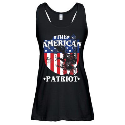 The American Patriot Est 1776 Ladies Essential Flowy Tank