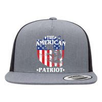 The American Patriot Est 1776 Flat Bill Trucker Hat