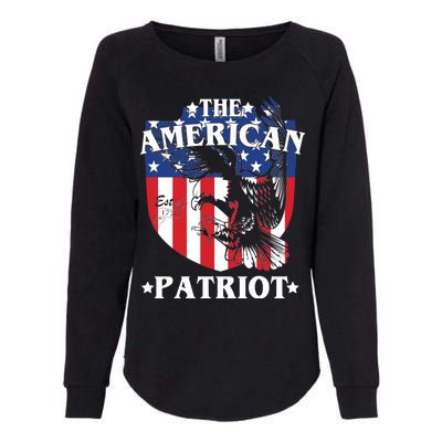 The American Patriot Est 1776 Womens California Wash Sweatshirt