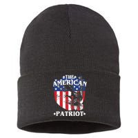 The American Patriot Est 1776 Sustainable Knit Beanie