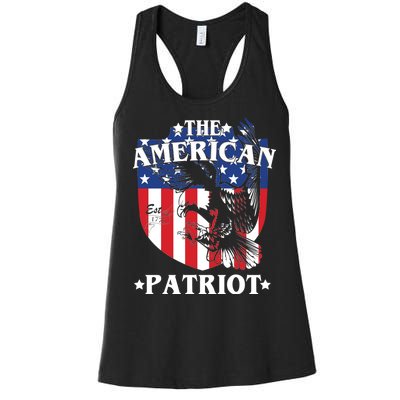 The American Patriot Est 1776 Women's Racerback Tank