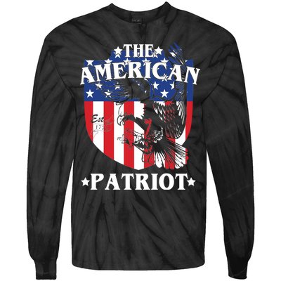 The American Patriot Est 1776 Tie-Dye Long Sleeve Shirt