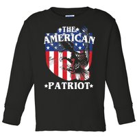 The American Patriot Est 1776 Toddler Long Sleeve Shirt