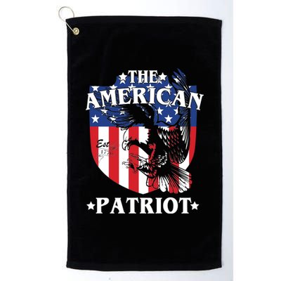 The American Patriot Est 1776 Platinum Collection Golf Towel