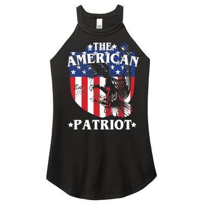 The American Patriot Est 1776 Women's Perfect Tri Rocker Tank