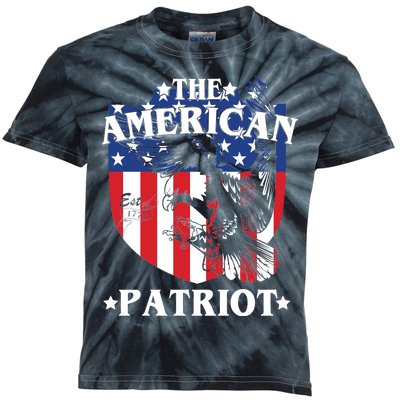 The American Patriot Est 1776 Kids Tie-Dye T-Shirt