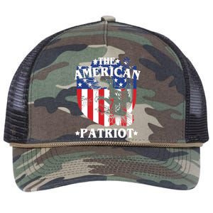 The American Patriot Est 1776 Retro Rope Trucker Hat Cap