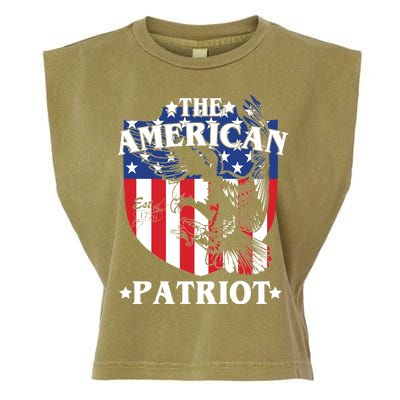 The American Patriot Est 1776 Garment-Dyed Women's Muscle Tee