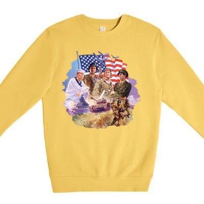 The Armed Forces Premium Crewneck Sweatshirt