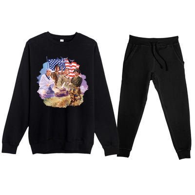 The Armed Forces Premium Crewneck Sweatsuit Set