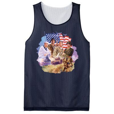 The Armed Forces Mesh Reversible Basketball Jersey Tank