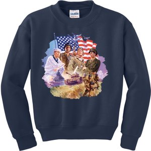 The Armed Forces Kids Sweatshirt