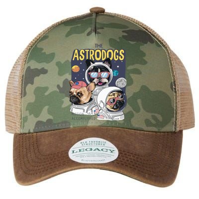 The Astrodogs Astronauts Dogs In Space Legacy Tie Dye Trucker Hat