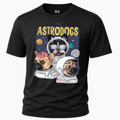 The Astrodogs Astronauts Dogs In Space Performance Shirt